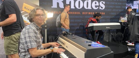 The New Rhodes at the NAMM show!
